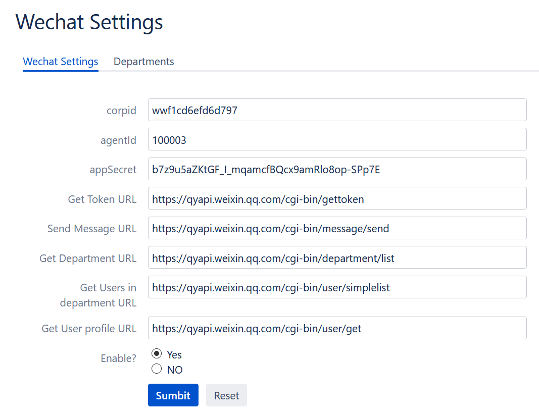  Gears wechat for confluence